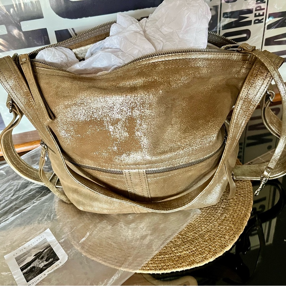 ✨ Custom Rough & Tumble Large Slouchy Tote ✨ Be the Designer piece-One-of-a-Kind